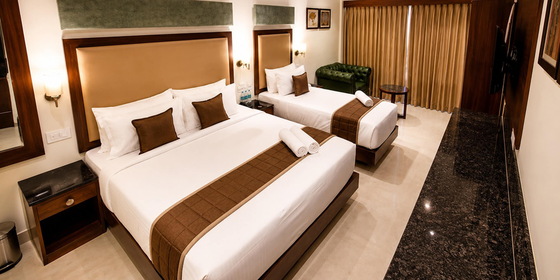 hotel rameswaram triple bedroom